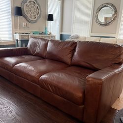 Leather Sofa 