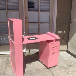 MANICURE DESK WITH DUST COLLECTOR