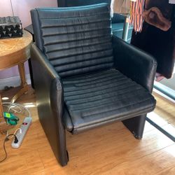 Black Leather Chair