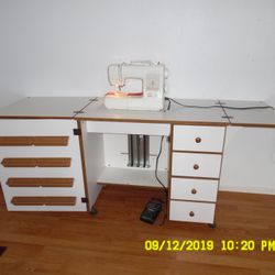 Sears  Kenmore Sewing Machine Station 