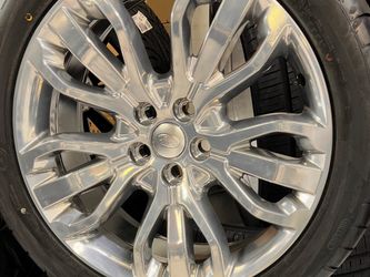 21” Range Rover Limited Edition Defender wheel —-$795 wheel exchange New 5x120mm Polish Or get package ——$1521—-