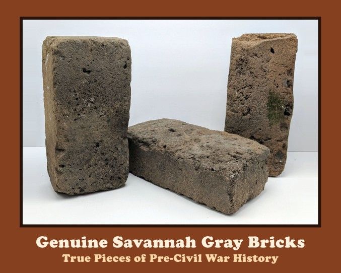 Authentic Savannah Gray Bricks – Rare Finds!