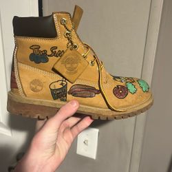 custom diy timberlands