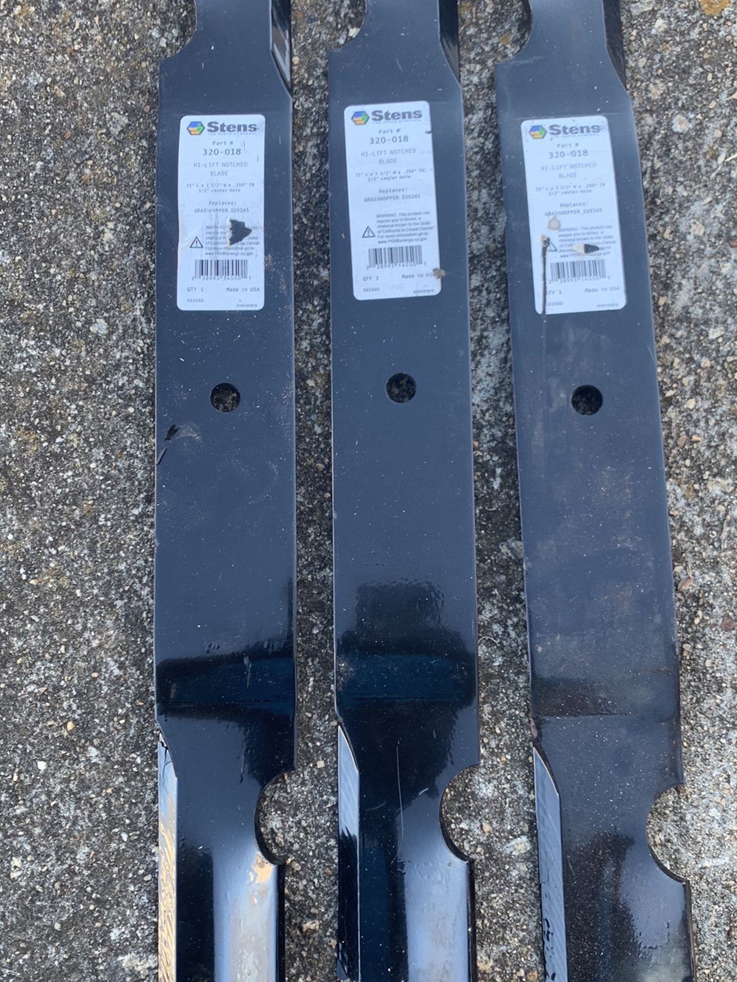 Zeroturn Blades (3new Blades)
