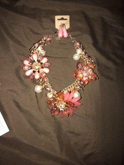 Necklace with earrings