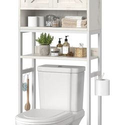 Over the toilet storage