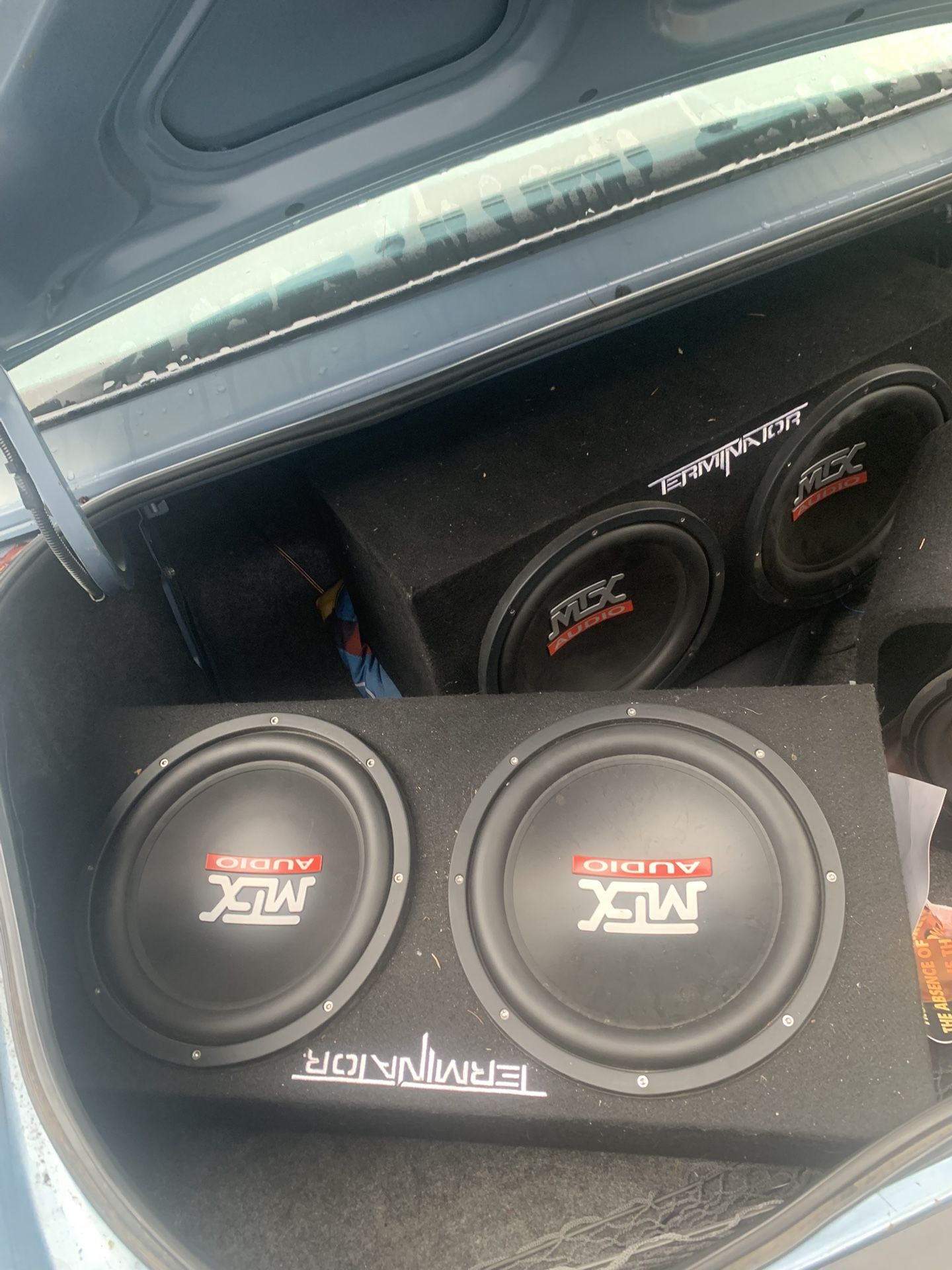 4 12” Subwoofers MTX