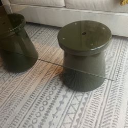  Custom Glass Top Coffee Table – Unique & Stylish