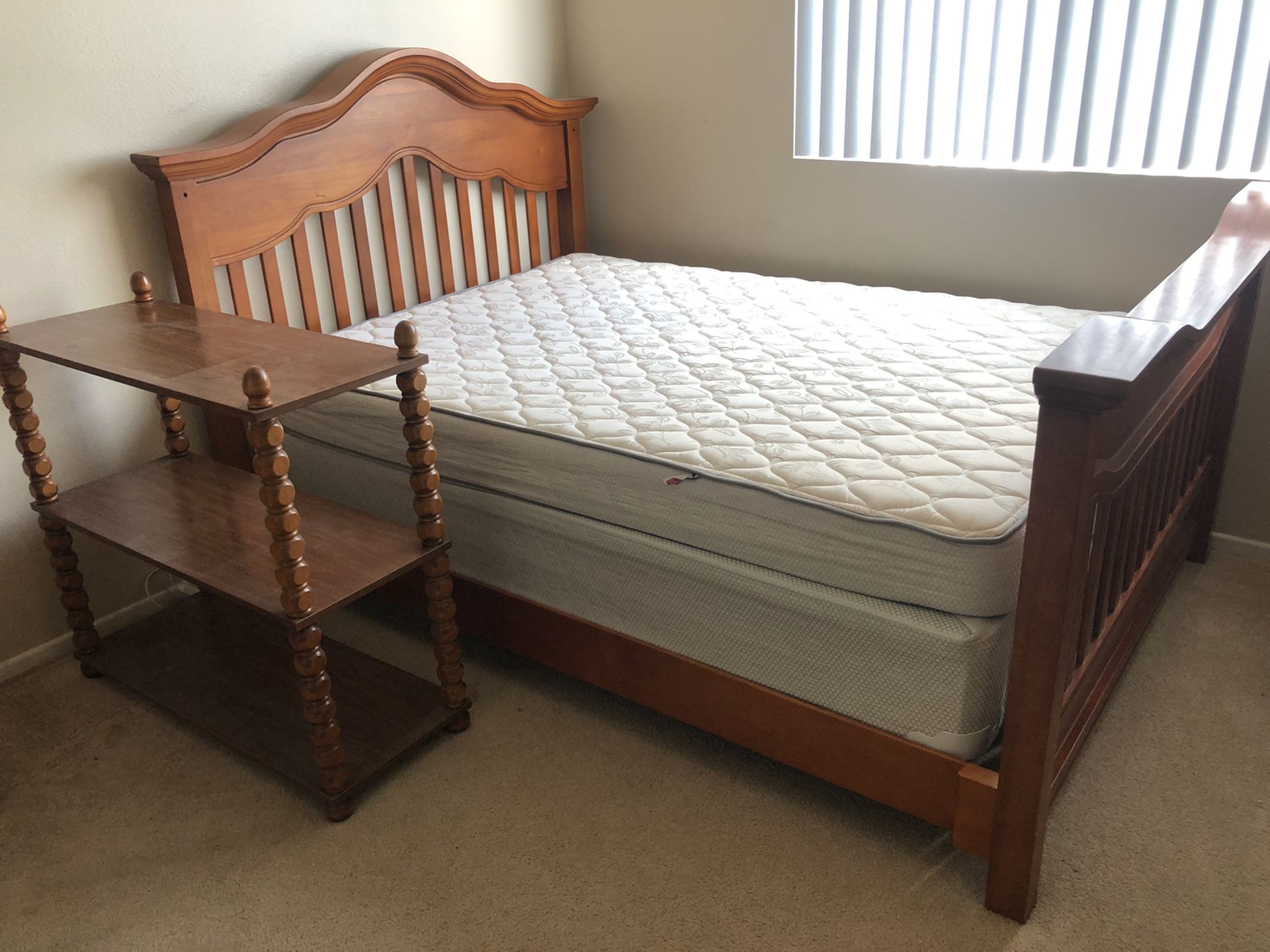 Full Bed Frame/Dresser