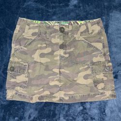 Old Navy Cargo Camo Miniskirt