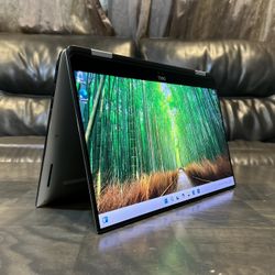Touchscreen DELL XPS 15 9575 Flip 15.6” inches Core i7 8th gen 16GB RAM 512GB SSD 4GB GPU 4K display Windows 11 laptop computer 