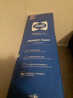 Sealy memory foam mattress