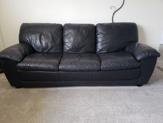 Italian Leather Couch