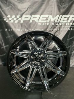 NEW 22” FUEL BRAWL WHEELS