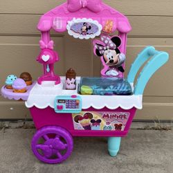 Minnie Mouse Ice Cream Cart