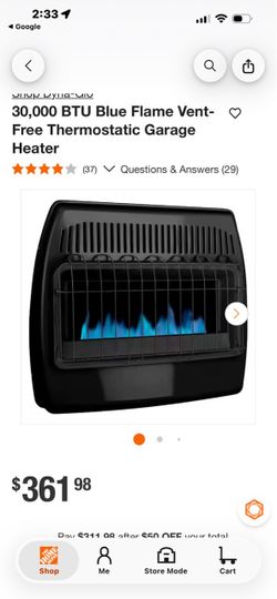 Garage heater