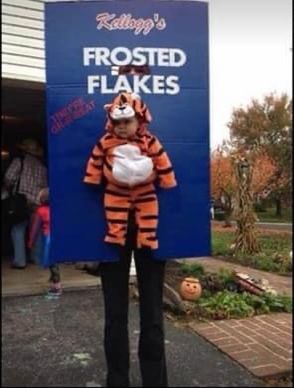 Award Winning! Tony the Tiger Kellogg’s adult and baby Halloween Costume!