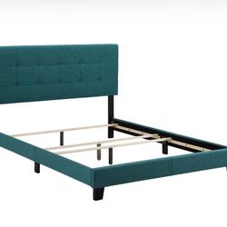 Brand new queen bed frame with a brand new mattress set included $380 < same day delivery available > hablo español