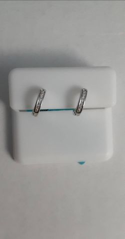 Dainty hoop earrings 925