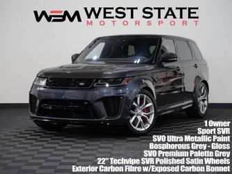 2018 Land Rover Range Rover Sport