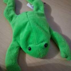 Ty Frog Legs Beanie Baby Vintage Retired 