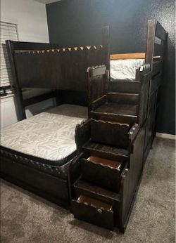 All Natural wood Bunk Bed