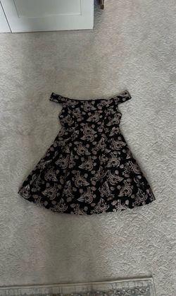 Off The Shoulder Floral Dress