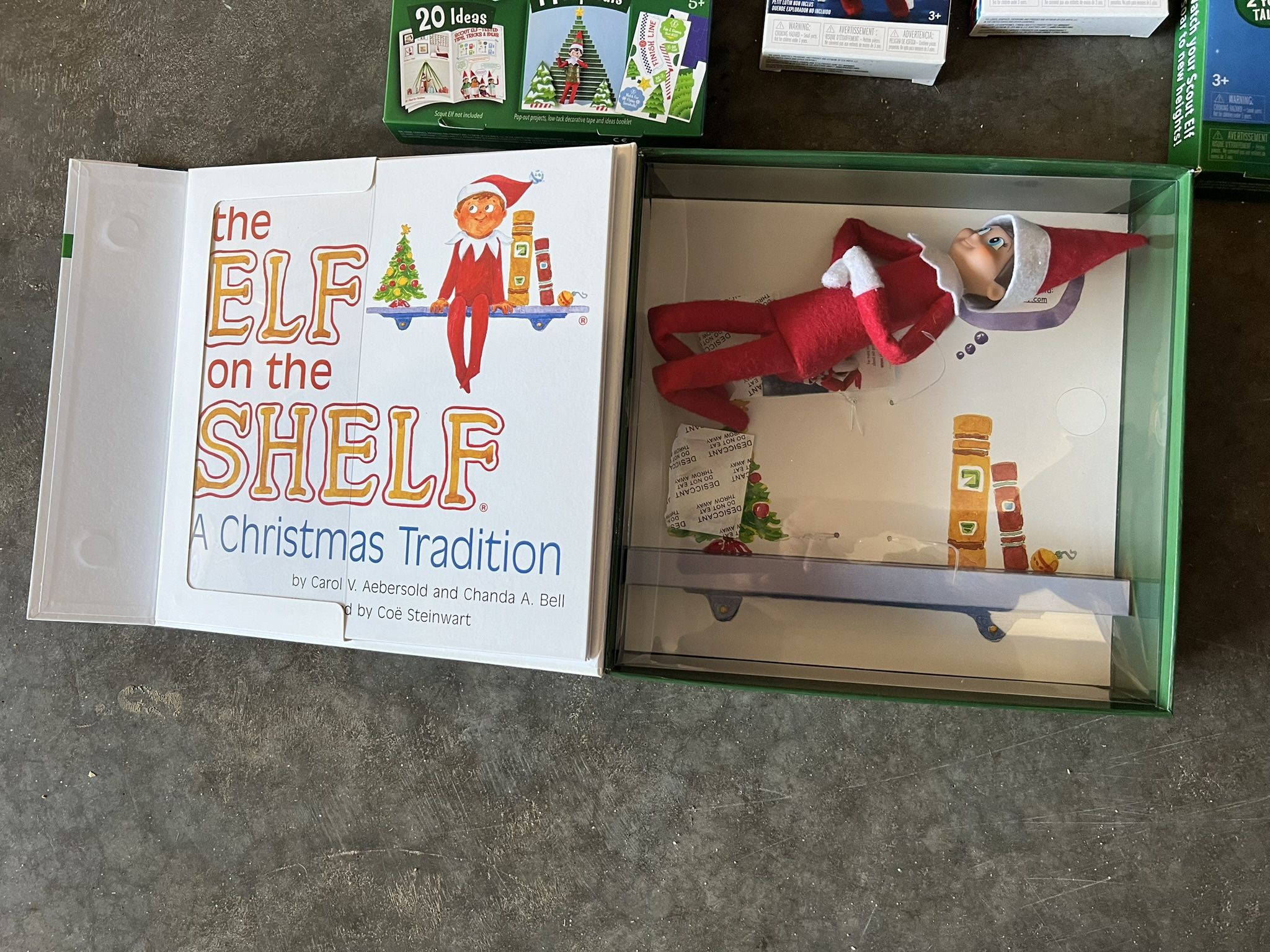 Elf On The Shelf (boy) reindeer And Lot Of Clothes