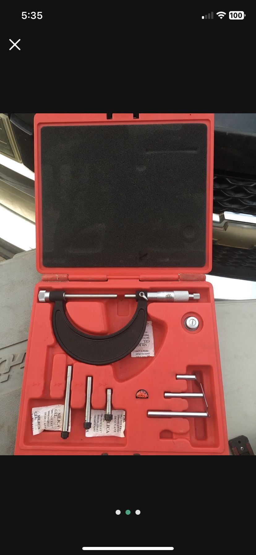 Mac Tools Outside Micrometer