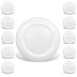 10 Packs 4 Inch LED Low Profile Recessed & Surface Mount Disk Light, Round, 10W, >600 Lumens, 5000K Day Light White, CRI80, DOB Design, Dimmable, ETL 
