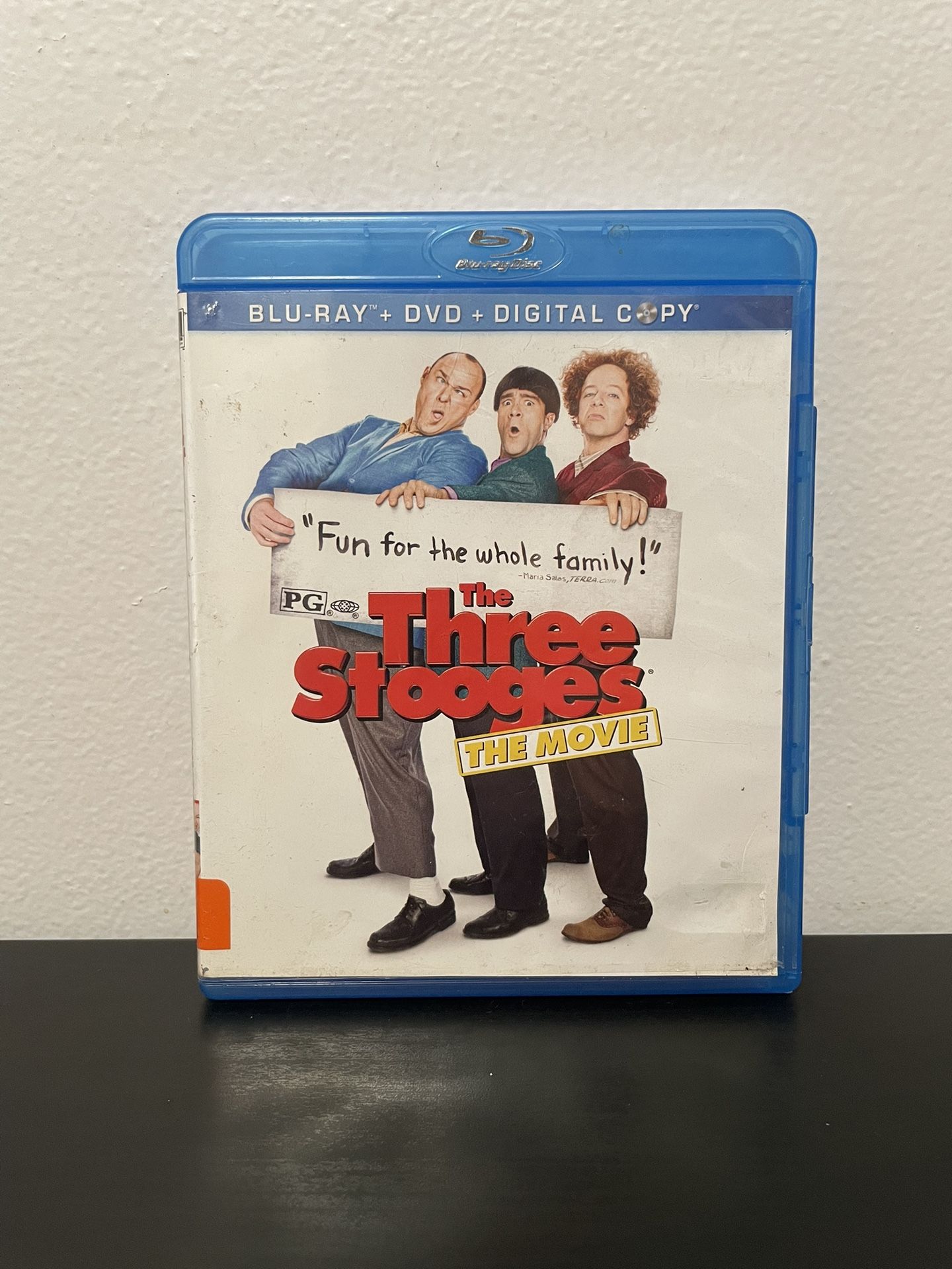The Three Stooges The Movie Blu-Ray Farrelly Brothers Comedy Sofia Vergara 2012