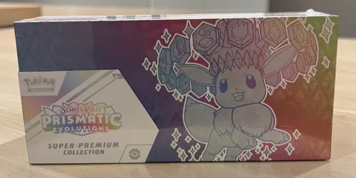 Pokemon Prismatic Evolution Super Premium Collection - Factory Sealed/New