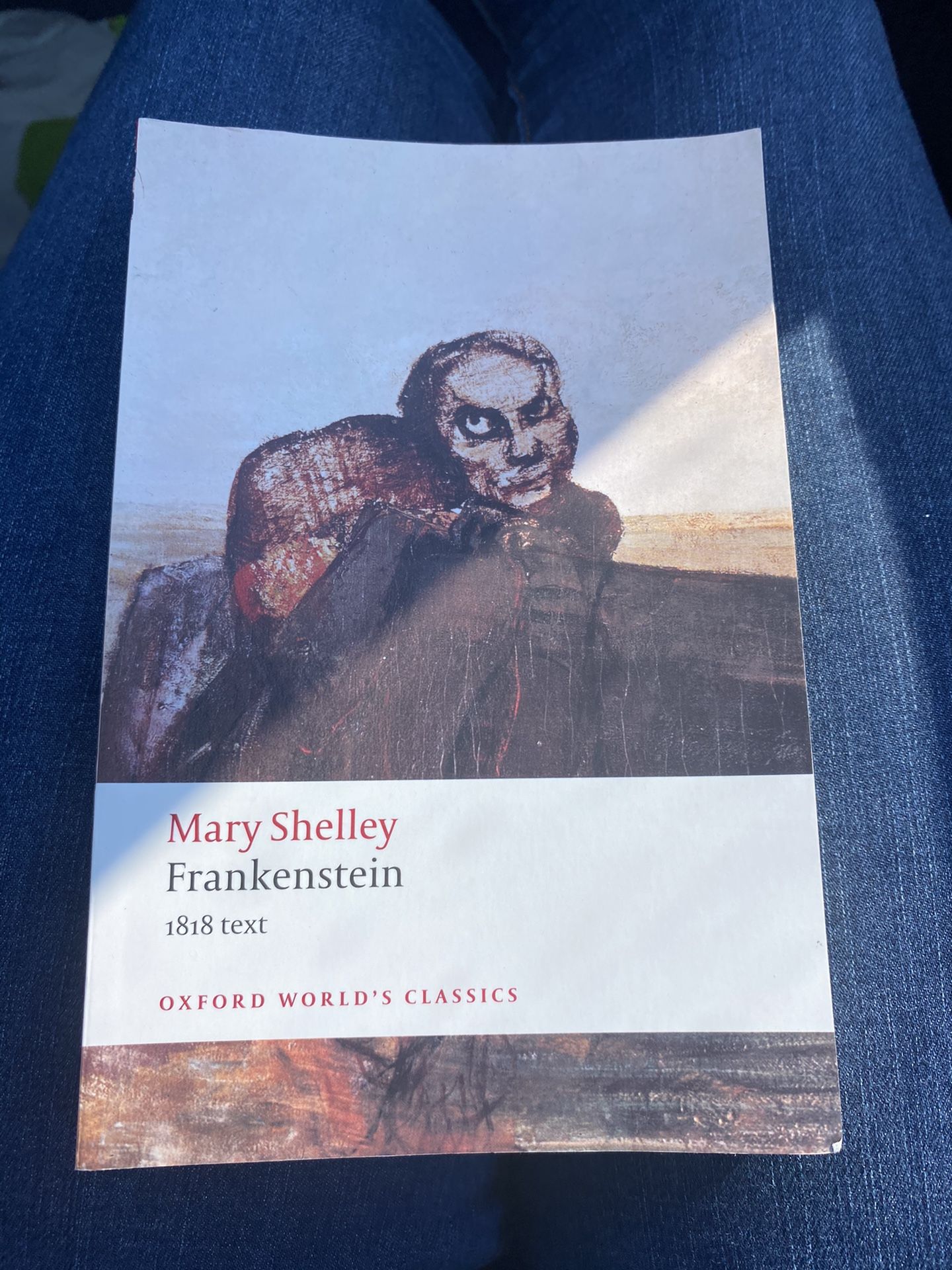 Frankenstein book by Mary Shelley