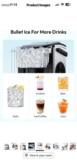 EUHOMY  PORTABLE  ICE MAKER new box