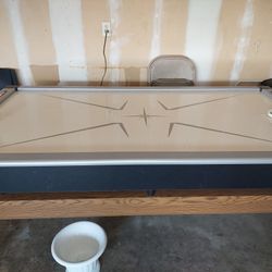 Air Hockey Table.