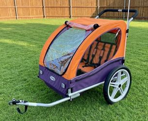 In step child / pet bike carrier / stroller
