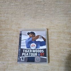 Tiger Woods PGA Tour 07 PS3 PlayStation 3 - Fully Functional And Complete