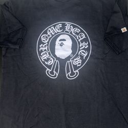 Limited Edition Chrome hearts X Bape Tee