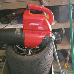 LIKE NEW ECHO 58 VOLT CORDLESS LAWN MOWER & BLOWER 