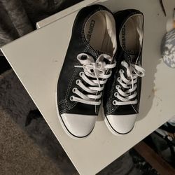 Leather Converse 