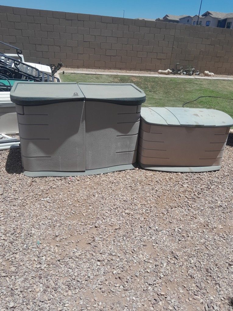 Rubbermaid Storage Tool Chest Sheds $45-$95 Each 2 Available Read Description See All Photos 