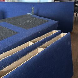Ikea sofa bed-dark blue-already disassembled