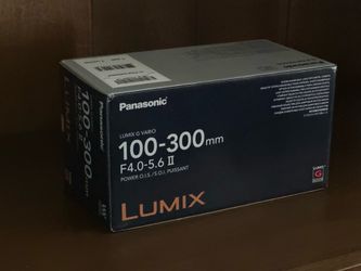 Panasonic LUMIX G Vario 100-300mm f/4-5.6 II POWER O.I.S. Lens