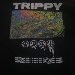 Trippy Hoodie Large.