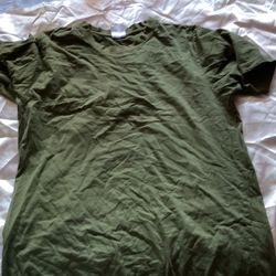 XL GREEN MILITARY SHIRT
