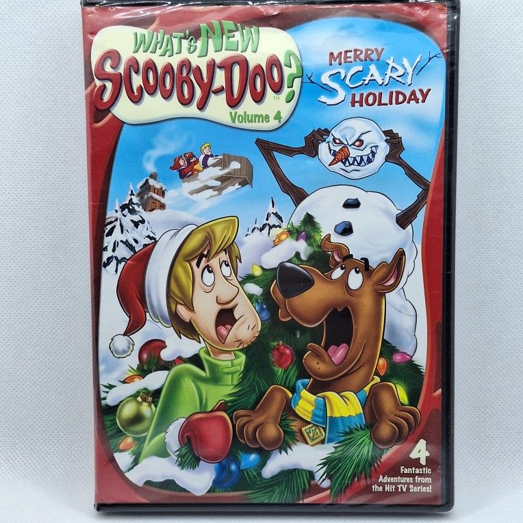 Scooby Doo Merry Scary Holiday Vol 4 DVD New Sealed Hanna Barbera Cartoon Network