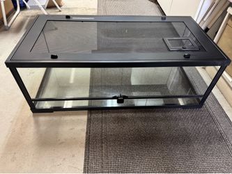 Reptizoo Glass Terrarium (36 x 18 x 12 in)