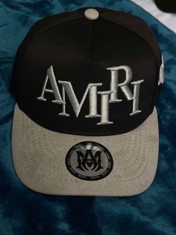 Amiri staggered logo hat 
