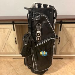 New Ogio Orbit Golf Cart Bag - Black