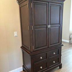 Armoire Closet In Mint Condition 2 pc. 72” X 42” X 21”